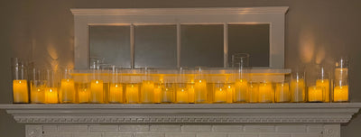 Romantic Ambiance LED Candle Display