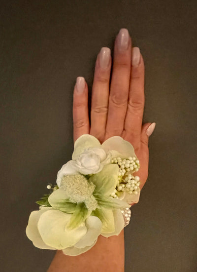 Wrist Corsage in Wild Orchid