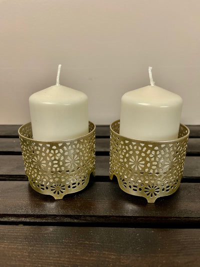 Gold Candle holder