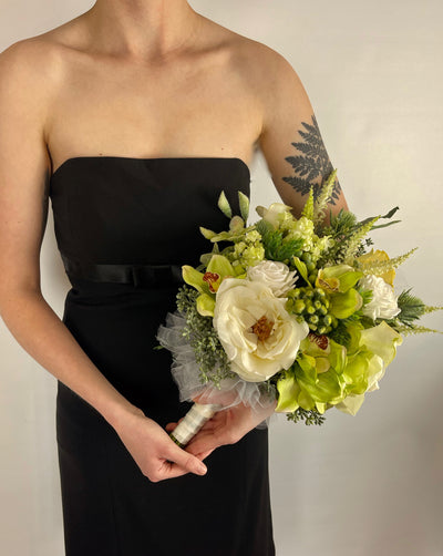 Bridesmaid Bouquet in Wild Orchid