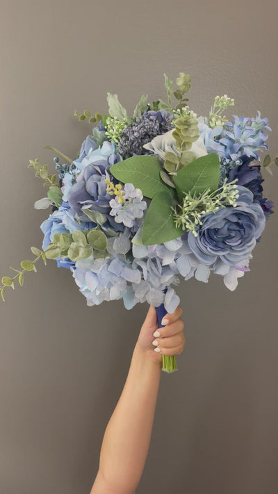 Bridal Bouquet in Something Blue