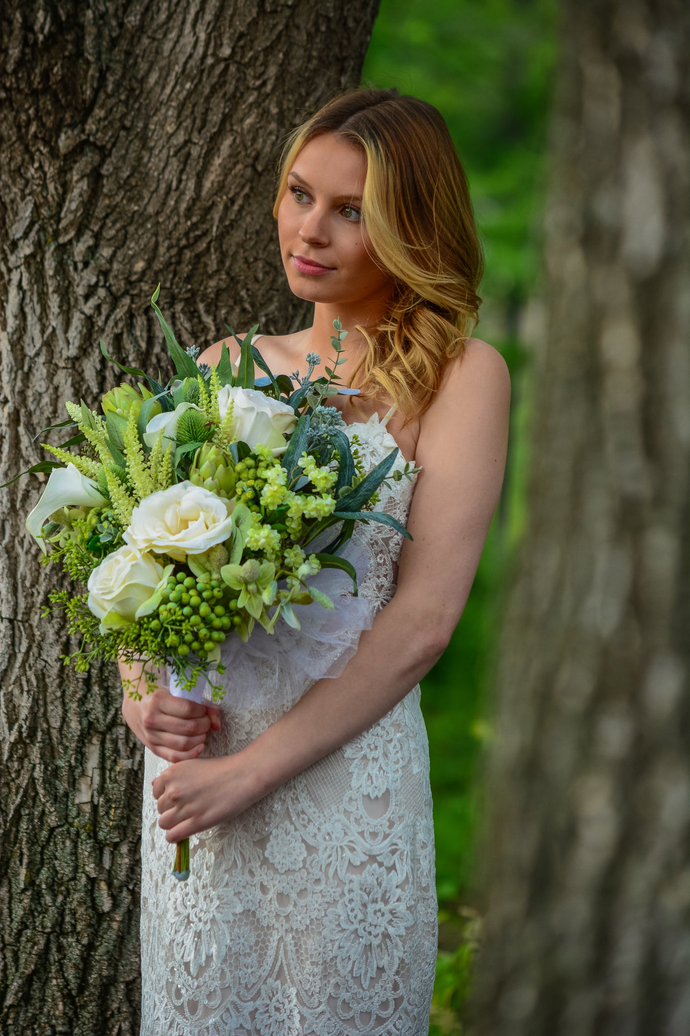 Bridal Bouquet in Wild Orchid